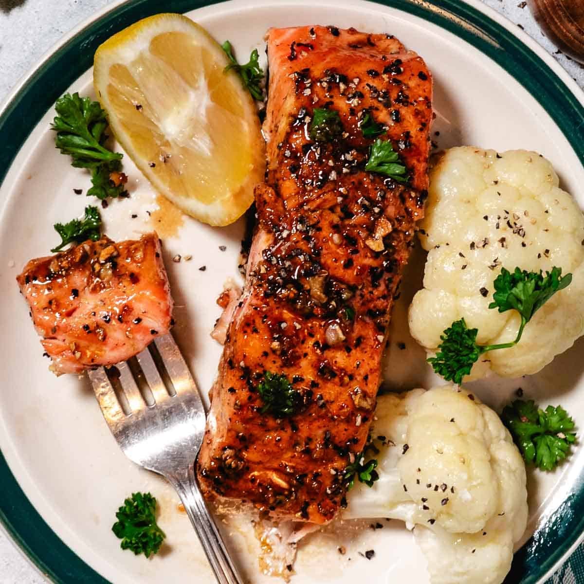 Salmon With Coconut Aminos