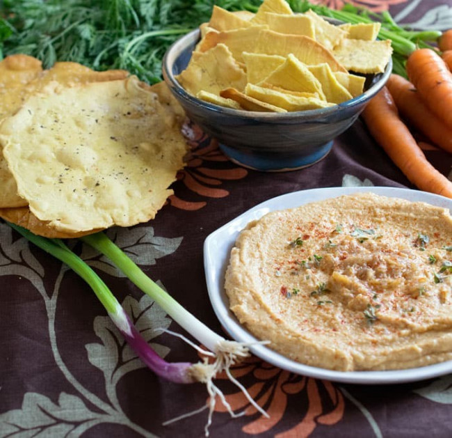 Happy Hummus Day! Celebrate With Sabra And Vegan Chickpea Crackers -