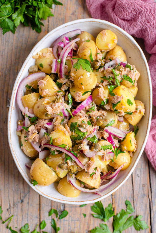 Italian Tuna Potato Salad