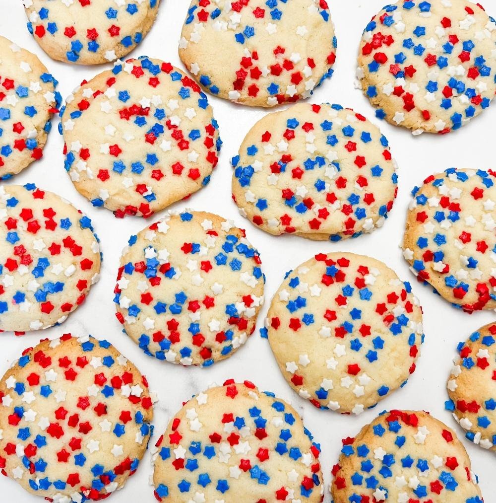 Patriotic 3-Ingredient Cookies