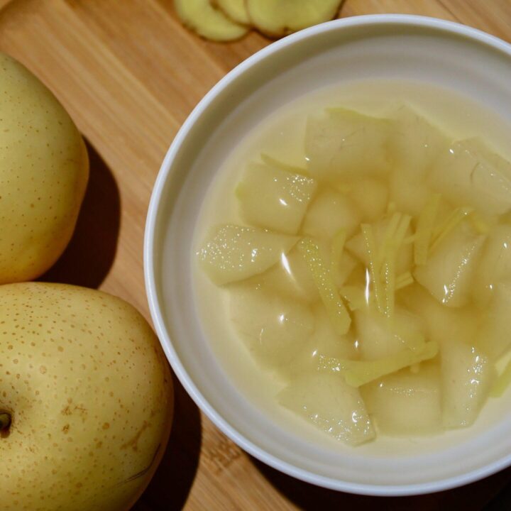 Pear and Ginger Dessert