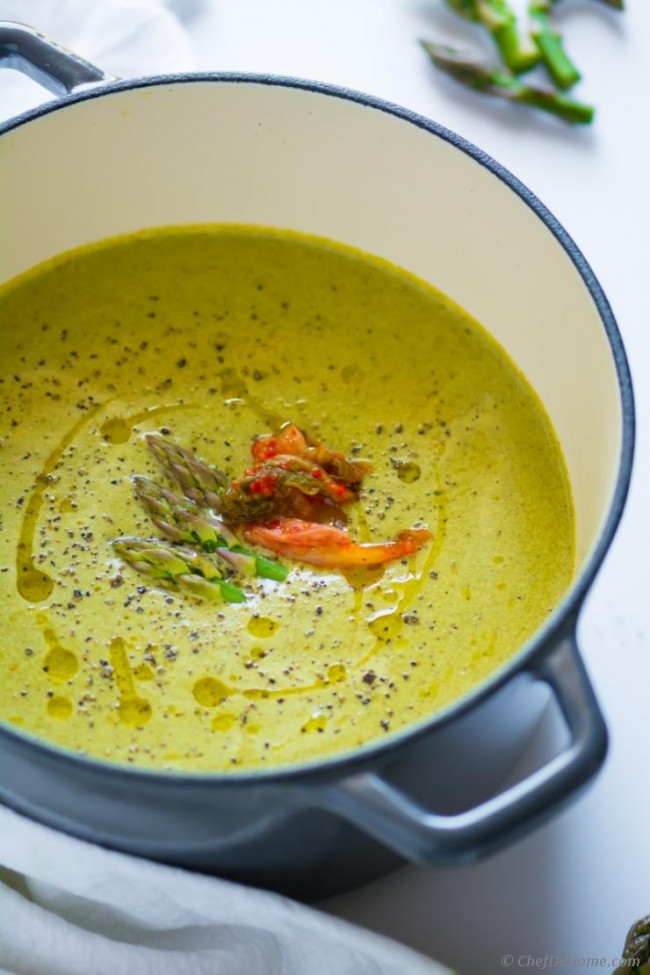 Vegan Asparagus Soup Recipe