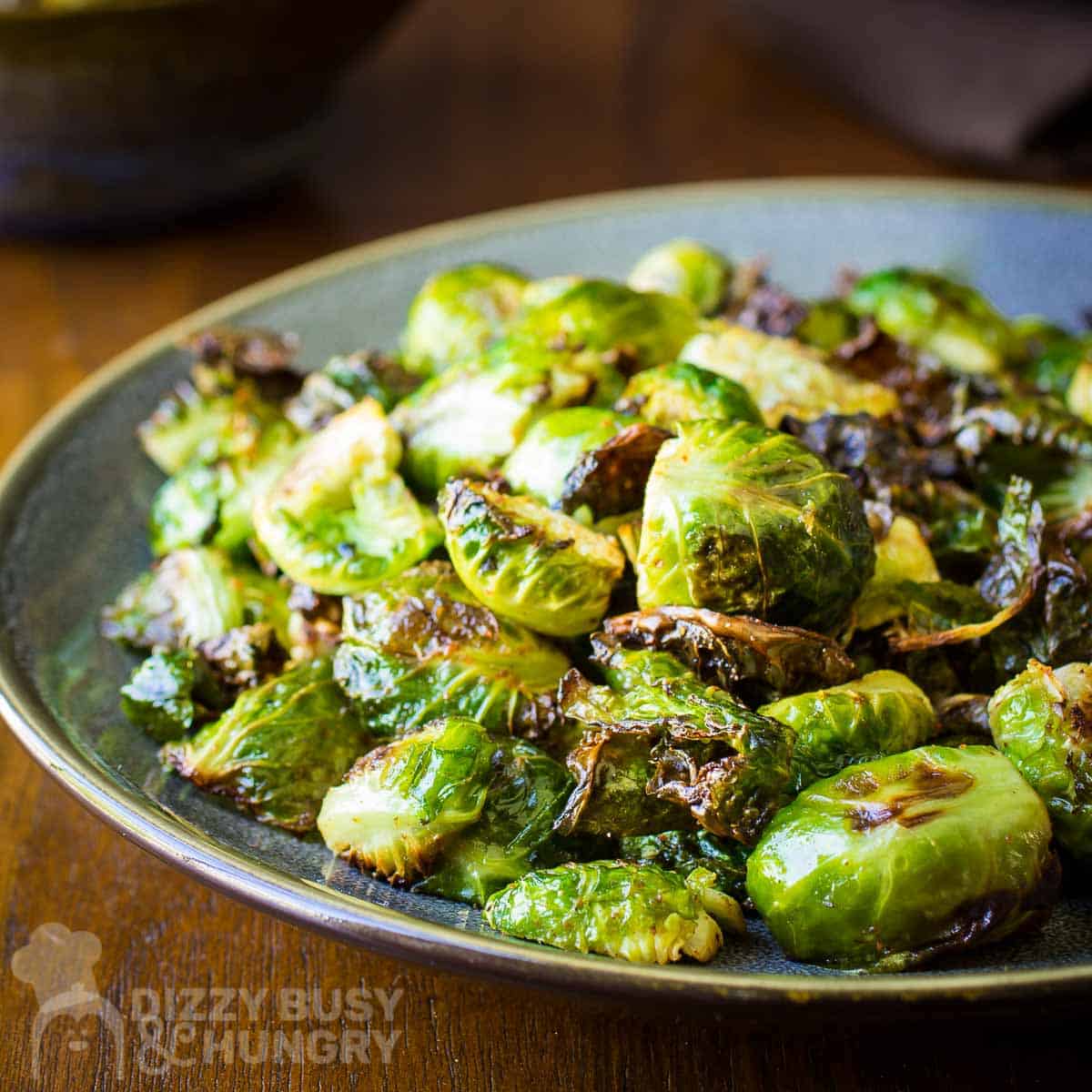 Roasted Brussels Sprouts with Garlic