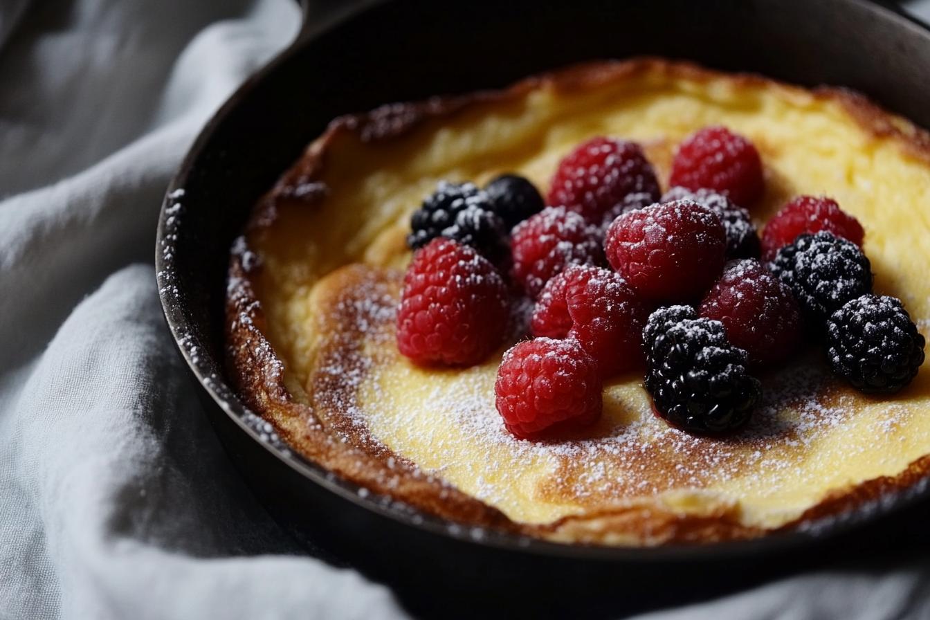 Dutch Oven Pancake