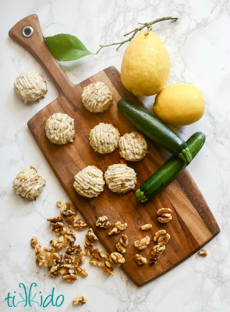 Zucchini Cookies with Lemon Glaze Recipe