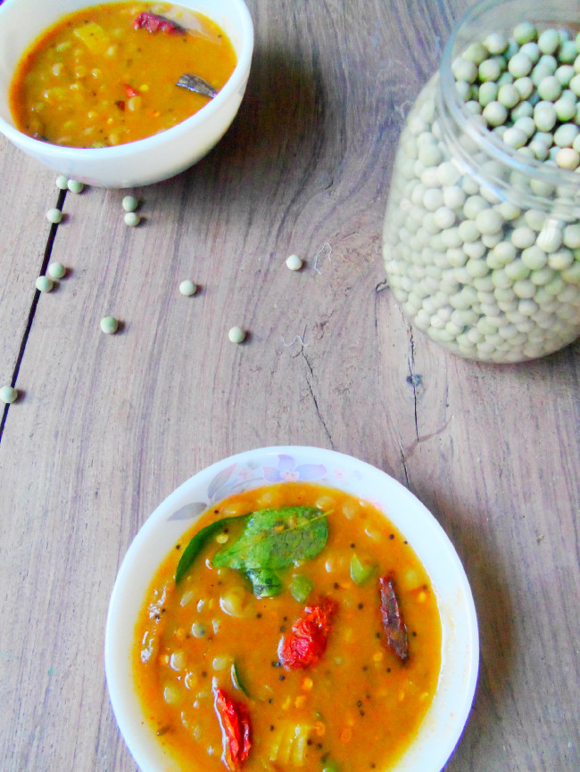 Green Peas Curry recipe – How to make Green Peas curry