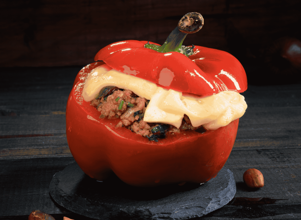 Peruvian Rocoto Relleno (Stuffed Spicy Peppers)