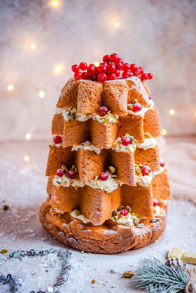 Pandoro Christmas Tree Cake (italian Christmas Cake)