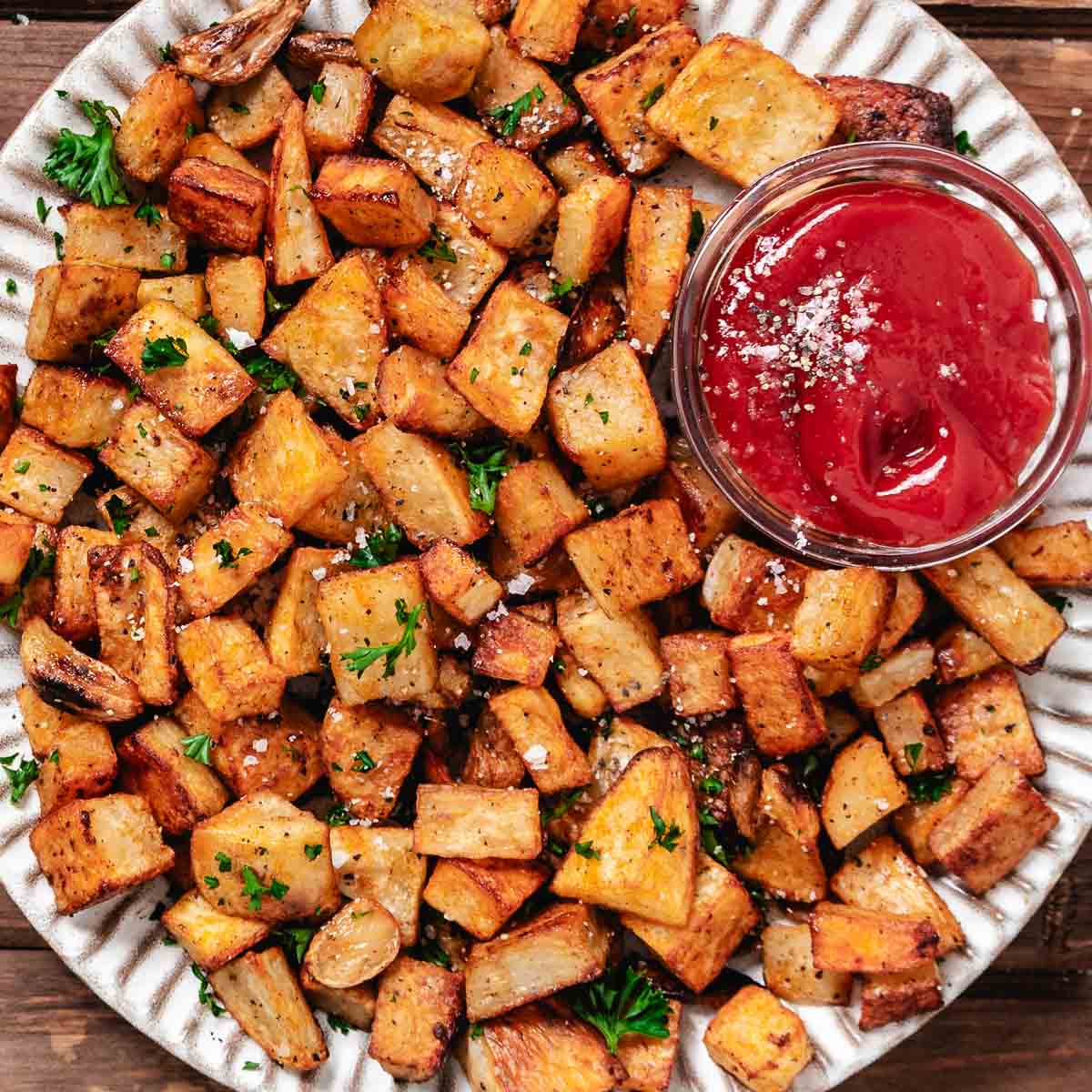 Oven Roasted Russet Potatoes