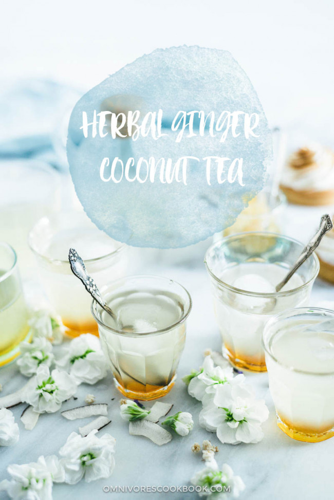 Herbal Ginger Coconut Tea