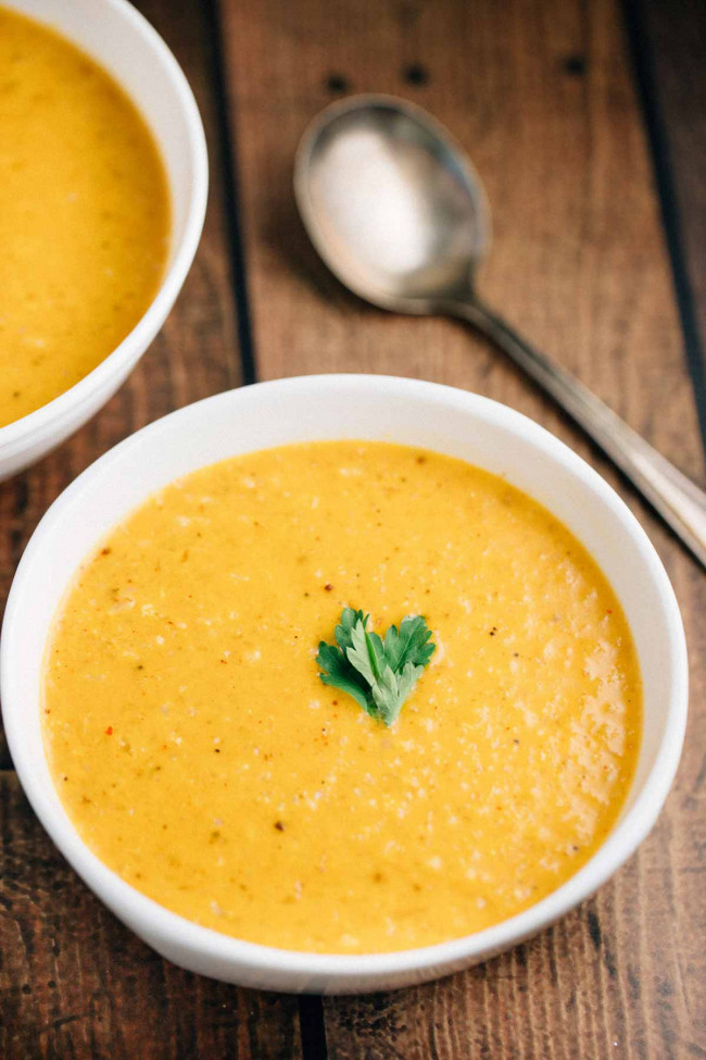 Curry Cauliflower Soup - Vegan, Gluten Free