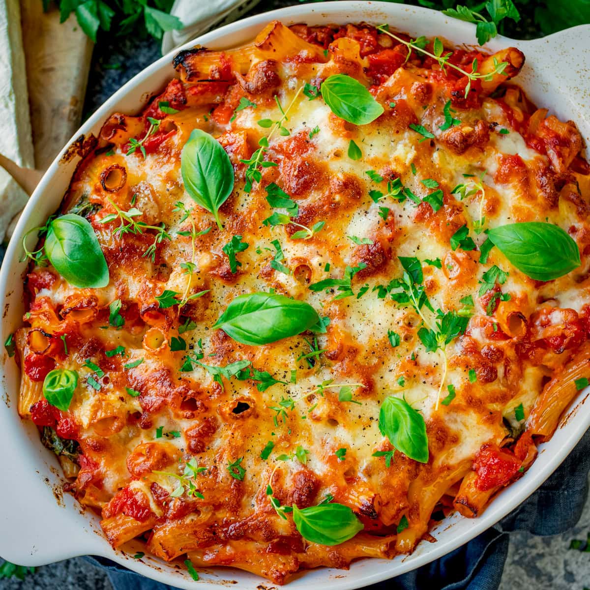 Sausage Pasta Bake