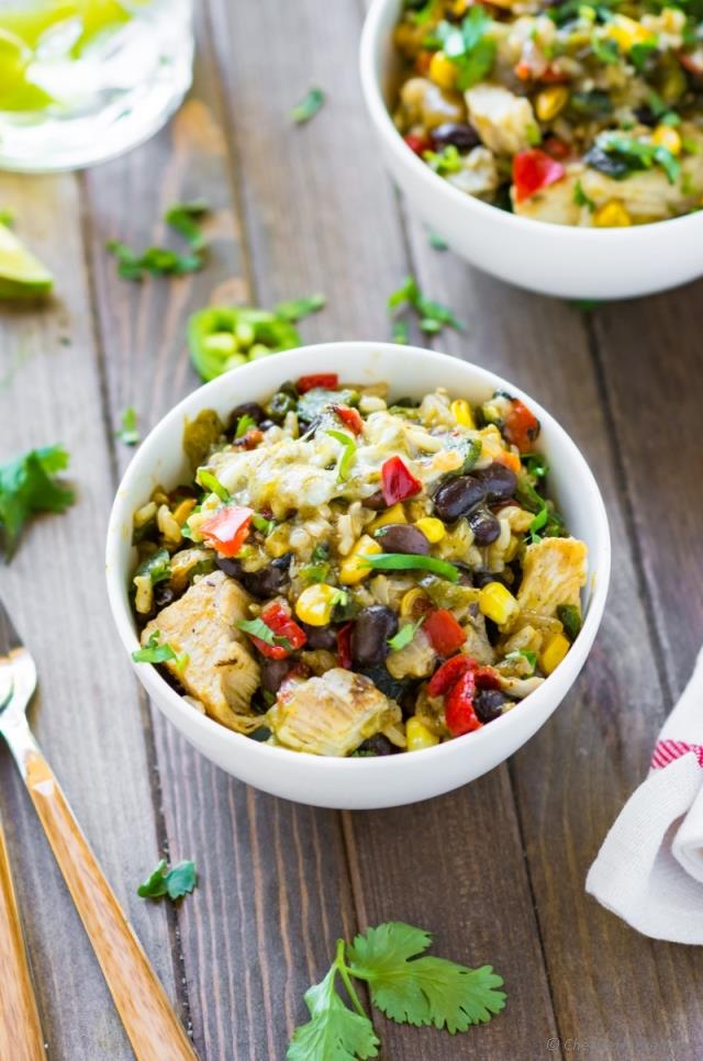 Mexican Style Chicken Bowl