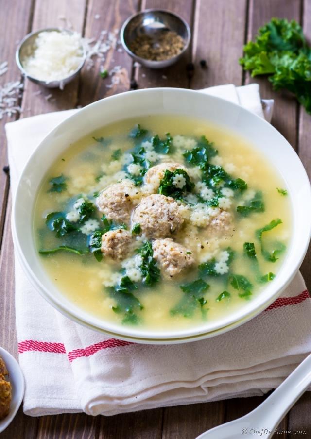 One Pot Italian Wedding Soup Recipe