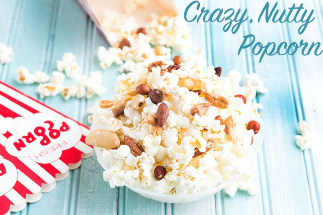 crazy nutty popcorn