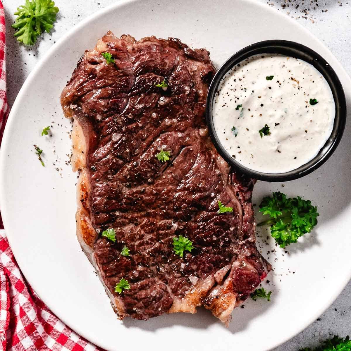 Horseradish Sauce with Sour Cream and Mayo