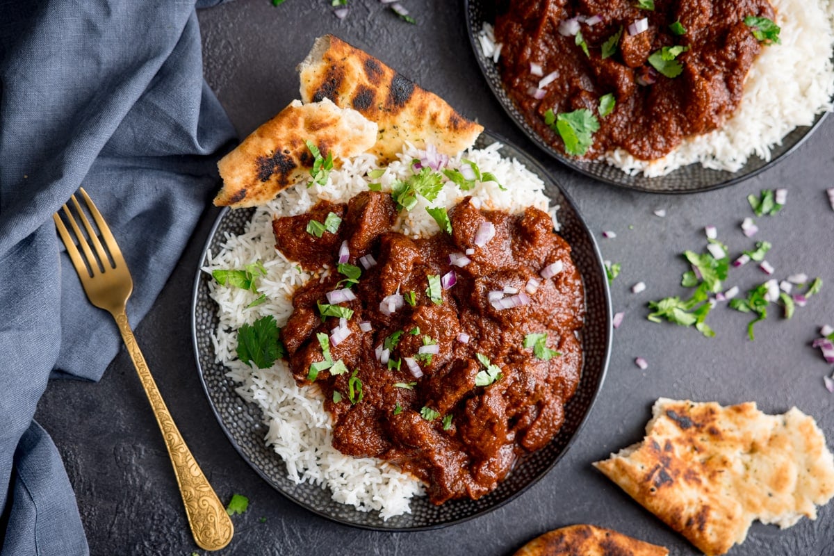 Slow-Cooked Beef Madras