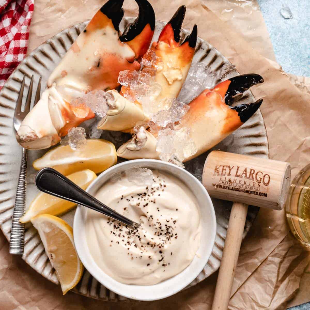 Stone Crab Claws with Mustard Sauce Recipe