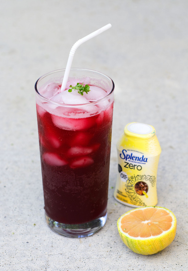 Skinny Summer Drink Cherry Tart Lemonade