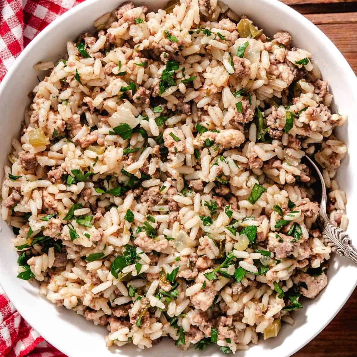 Quick and Easy Dirty Rice Recipe