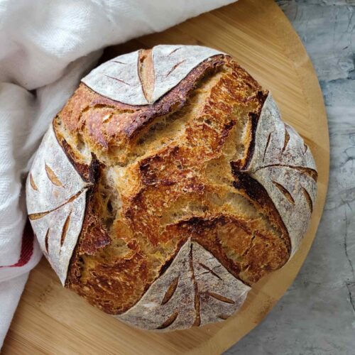 Basic Sourdough  Bread