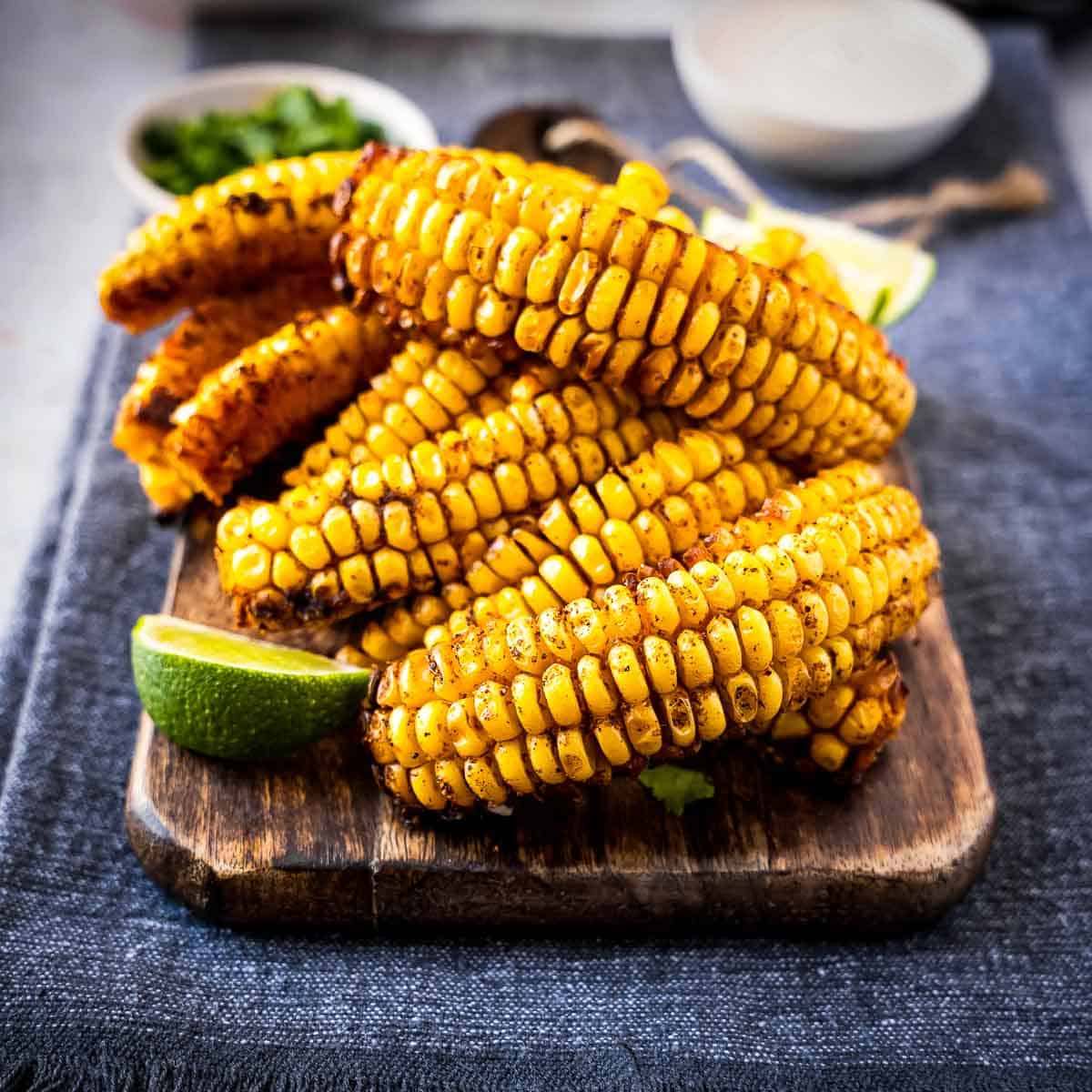 Air Fryer Corn Ribs