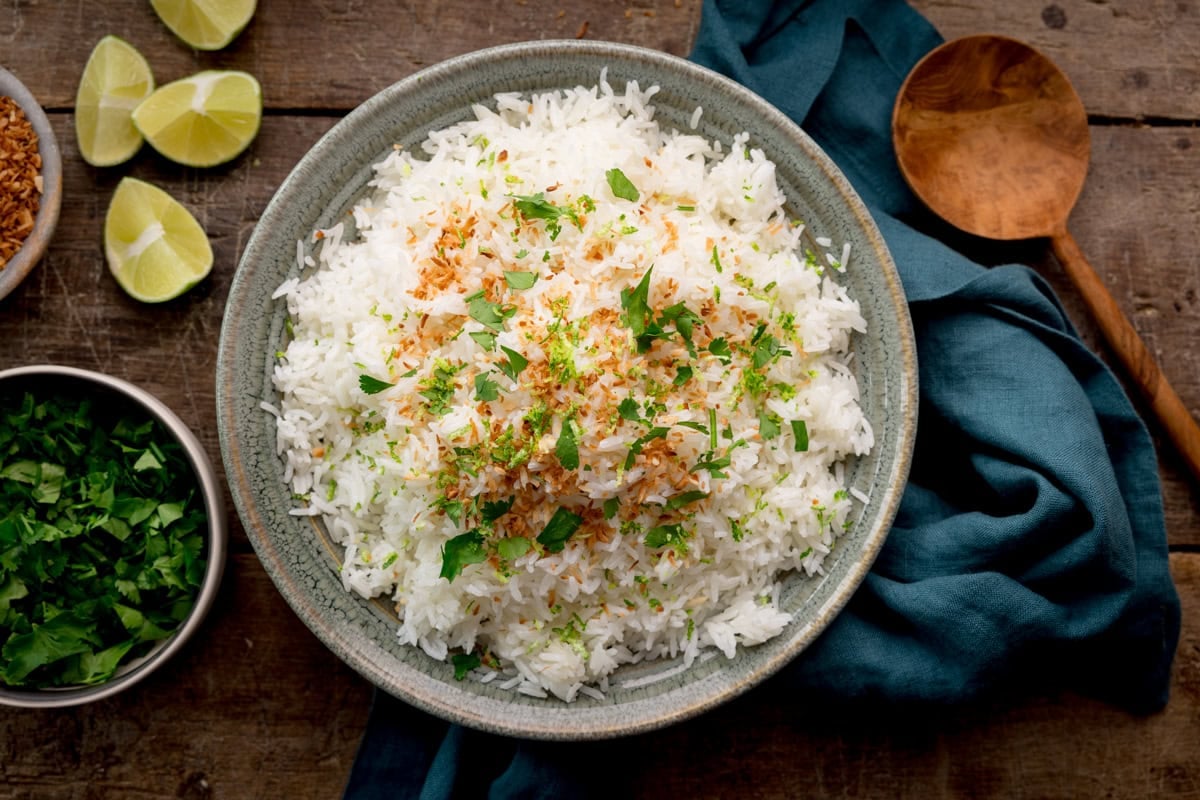 Rice Cooker Coconut Rice