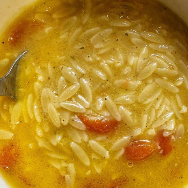 Vegetarian Simple Pastina Soup Recipe