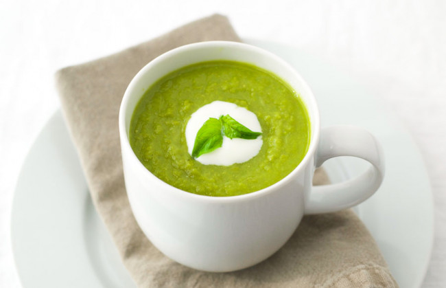 3 Ingredient Pea Soup - Vegan