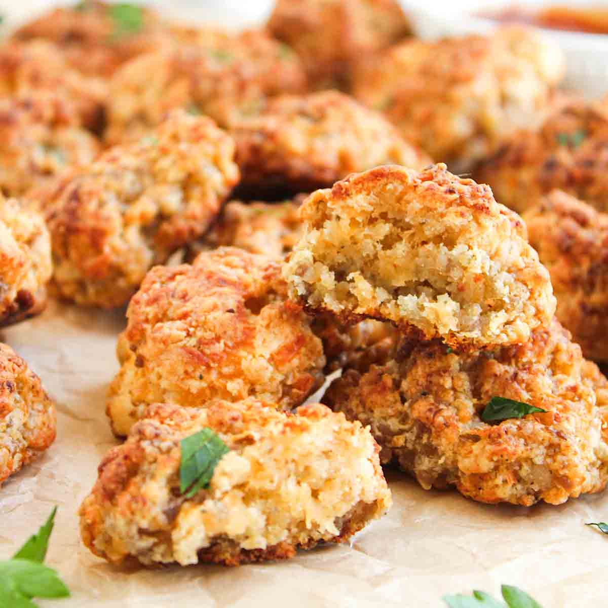 Cheddar Bay Sausage Balls