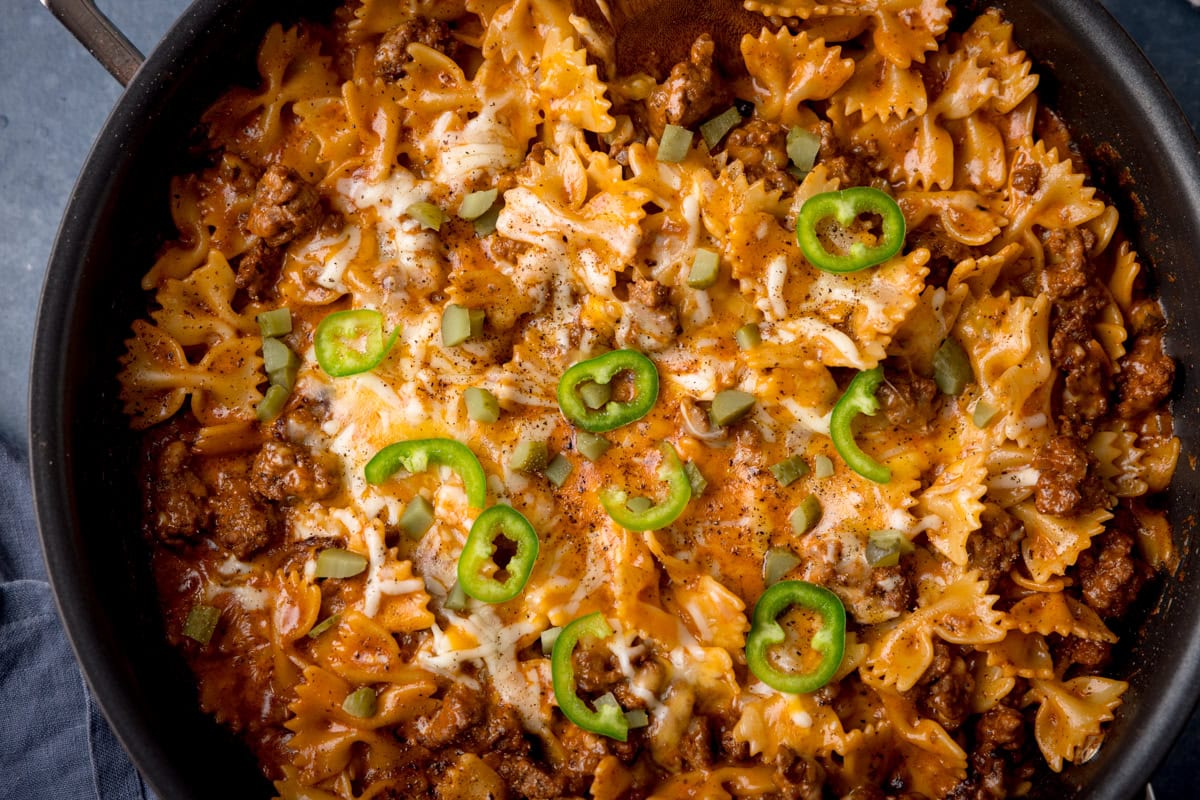 Cheeseburger Pasta