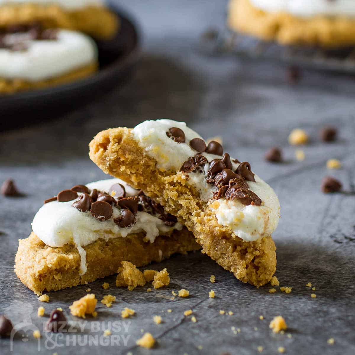 Peanut Butter S'mores Cookie Recipe