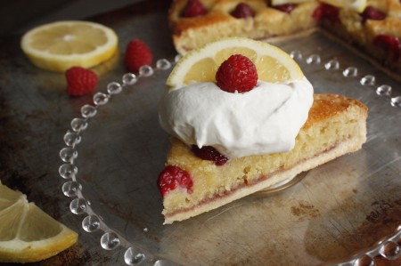 Raspberry & Lemon Bakewell Tart