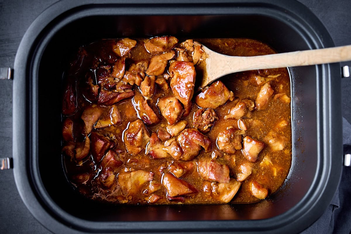 Slow Cooker Honey Garlic Chicken