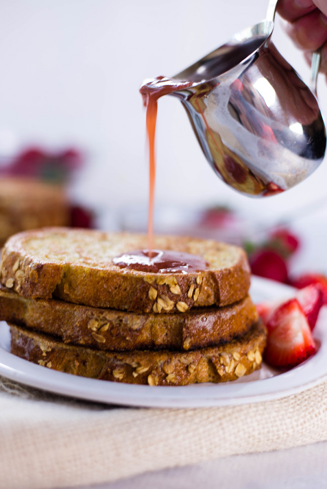 Strawberry French Toast - That's Actually Clean!