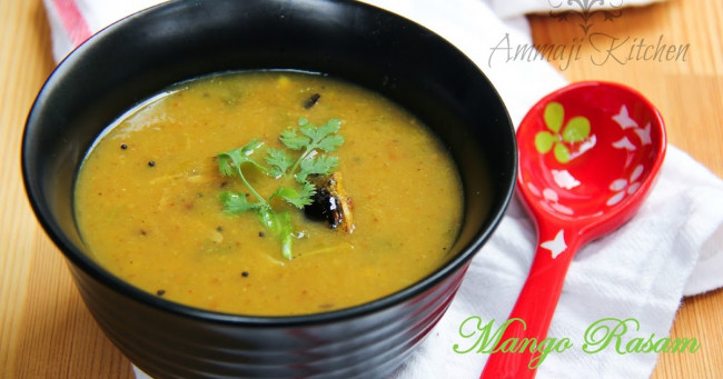 mango rasam | indian food recipes