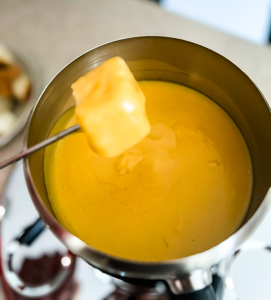 Beer Cheese Fondue - Lisa G Cooks