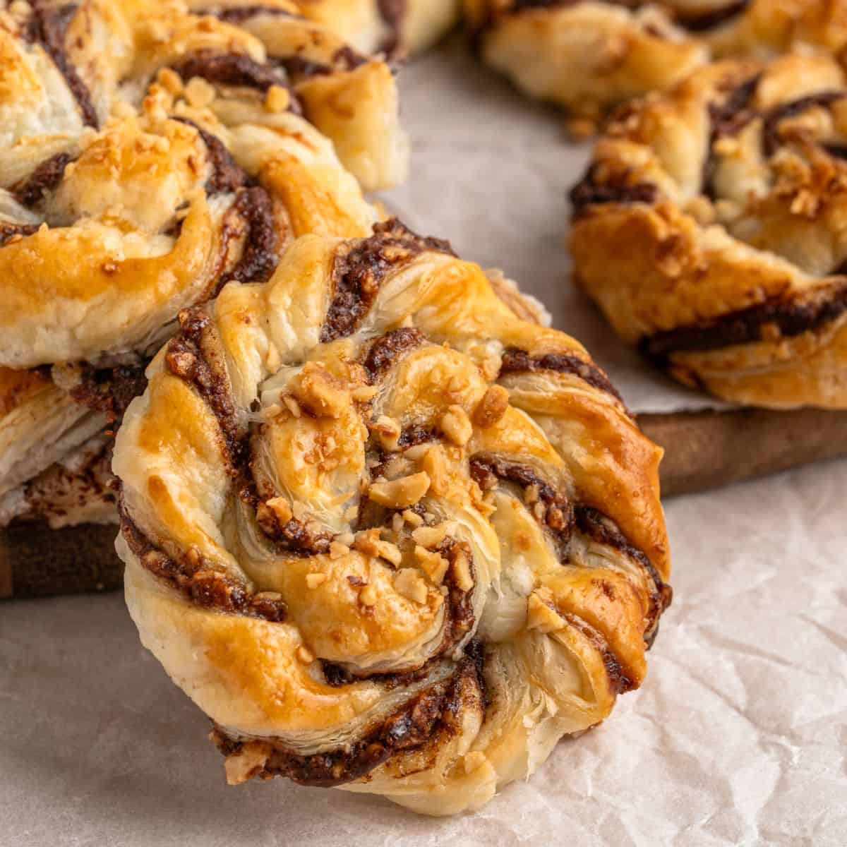 Nutella Puff Pastry