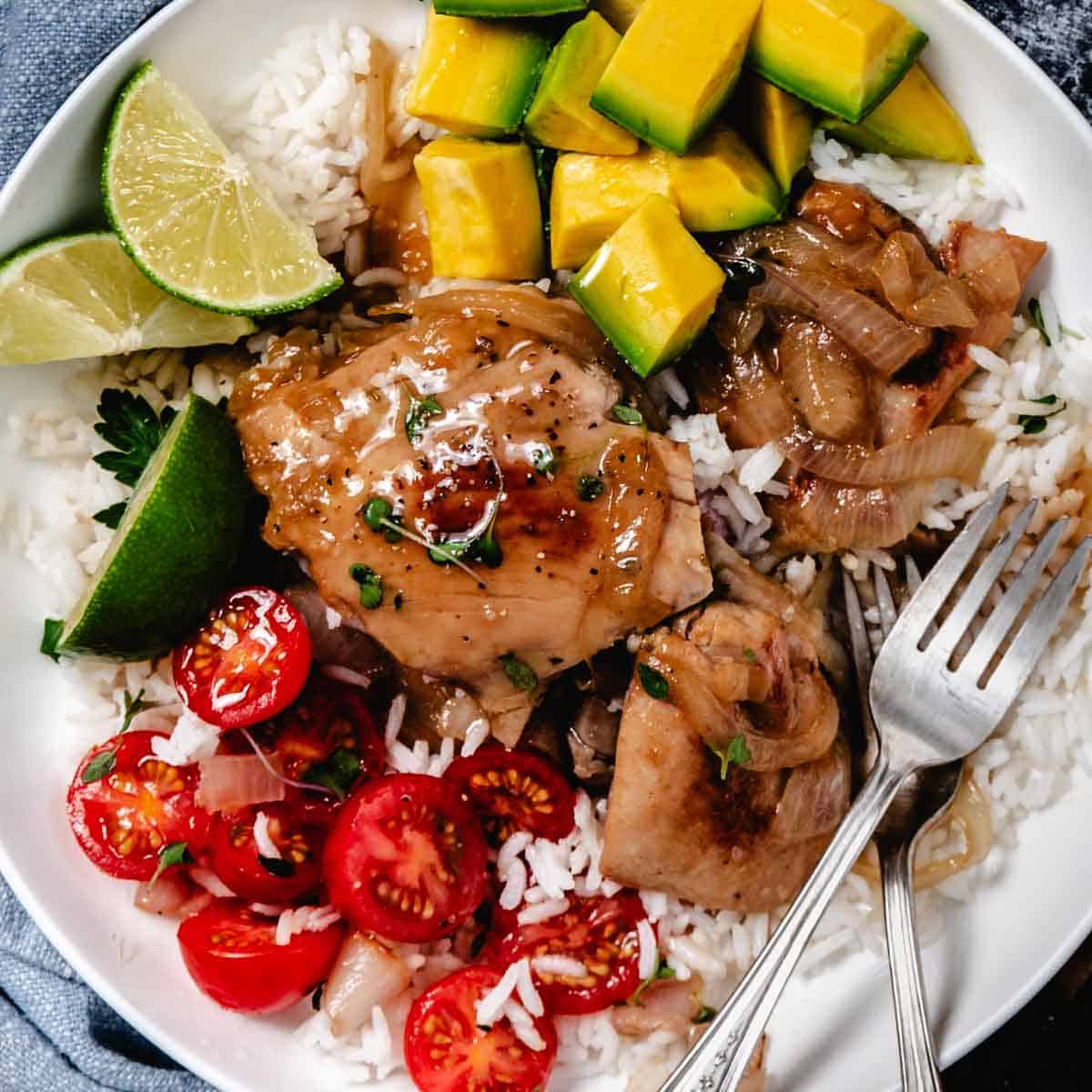Key West Sweet and Sour Chicken Thighs