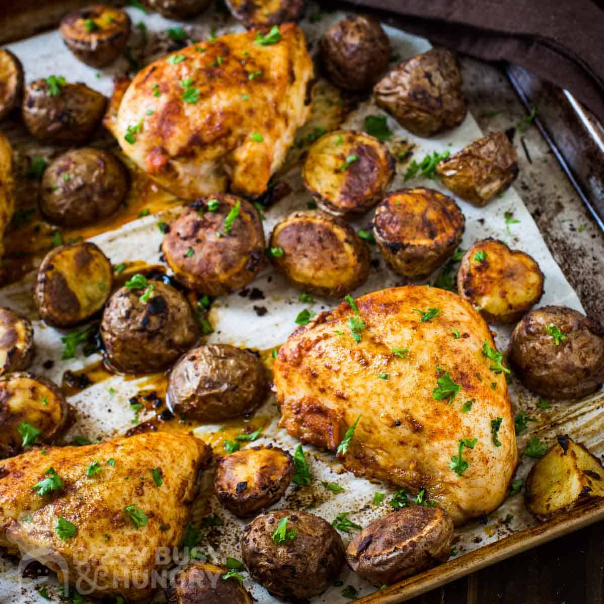 Chicken Tray Bake with Potatoes