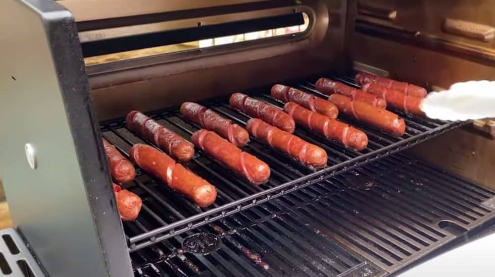 Perfect Smoked Hot Dogs