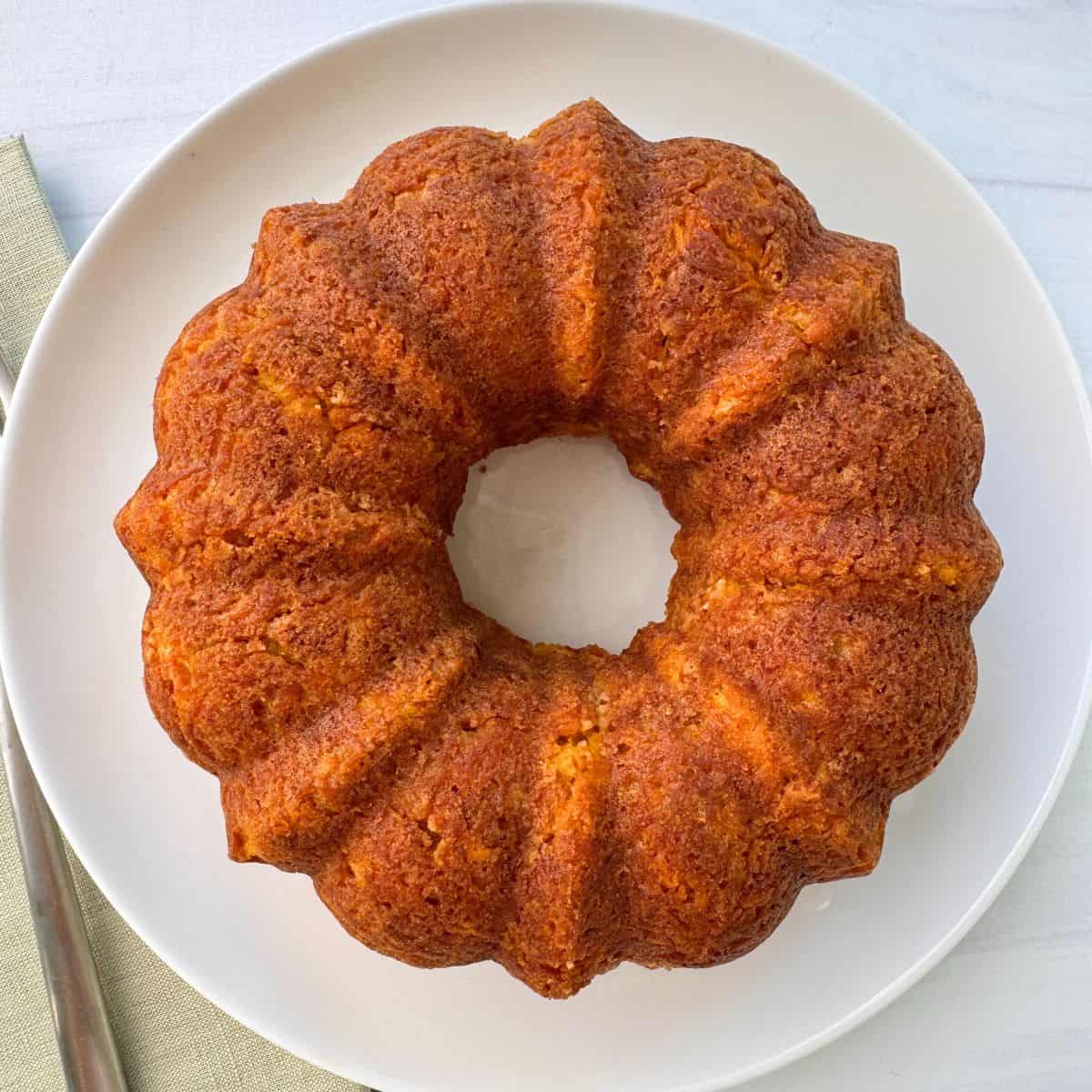 Carrot Ring With Brown Sugar And Lemon