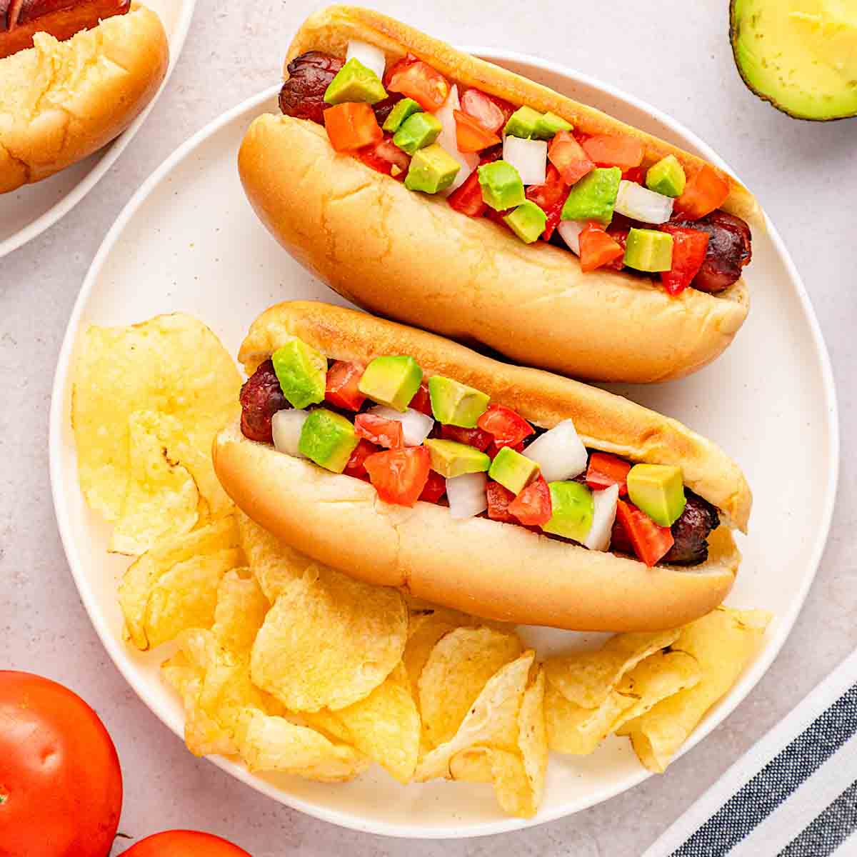 Mexican hot dogs