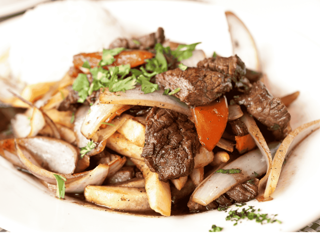 Peruvian Lomo Saltado (Stir Fried Beef)