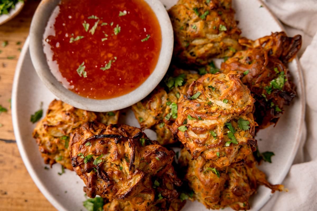 Air Fryer Onion Bhajis