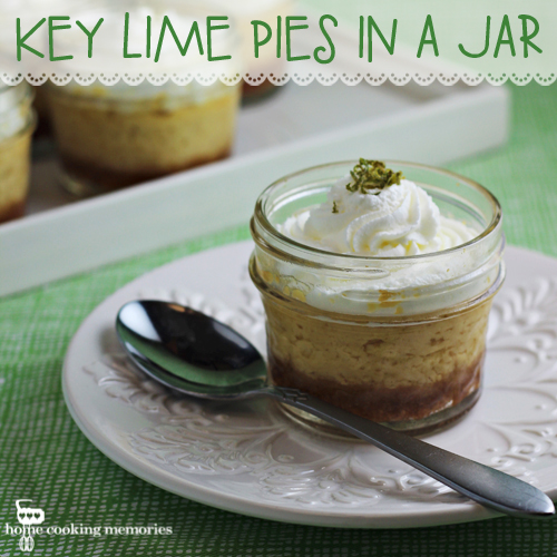 Key Lime Pies in a Jar