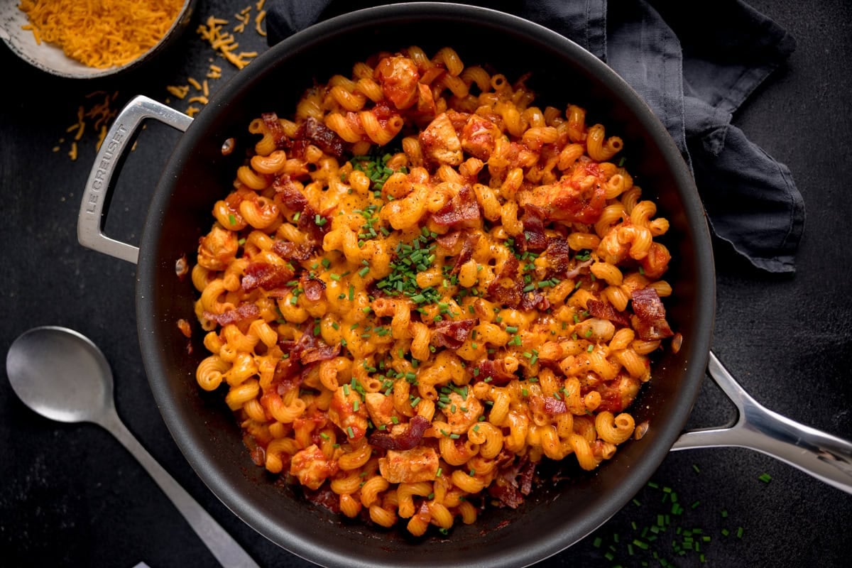 BBQ Chicken Pasta