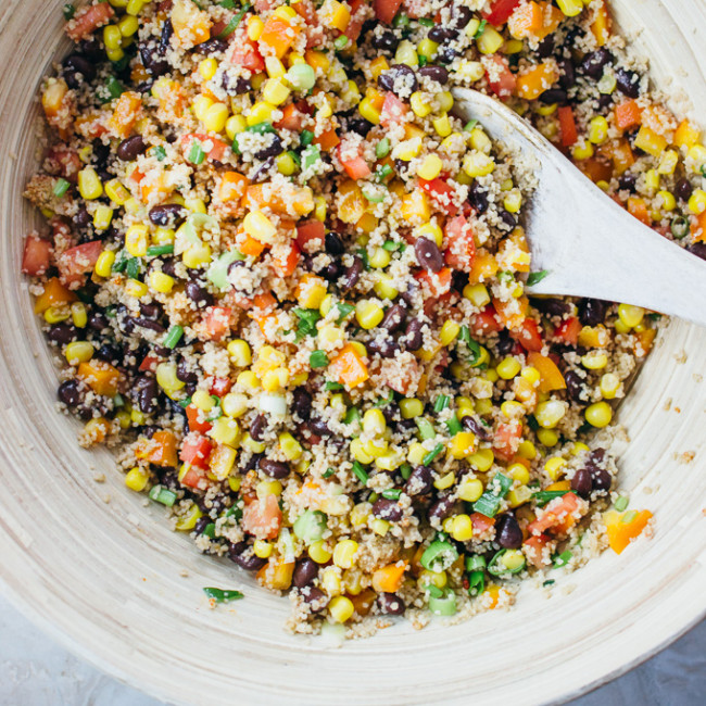 Savory southwest cous cous salad - savory tooth
