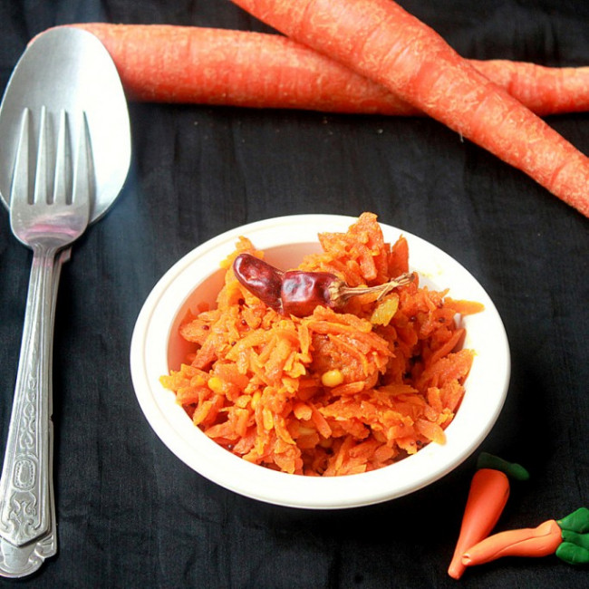 Carrot Fry Recipe