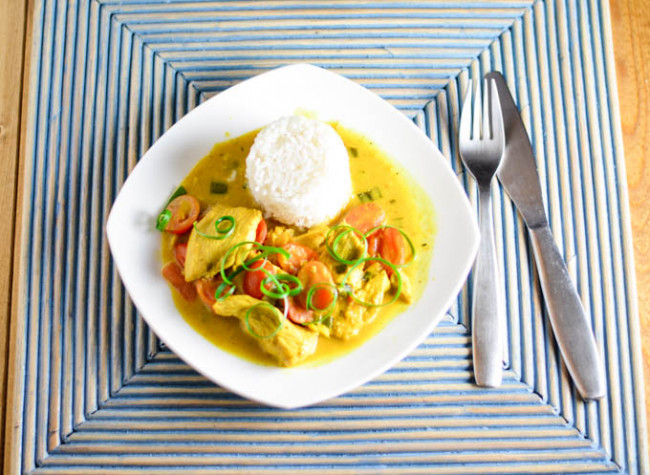 COCONUT KERRY (CURRY) CHICKEN